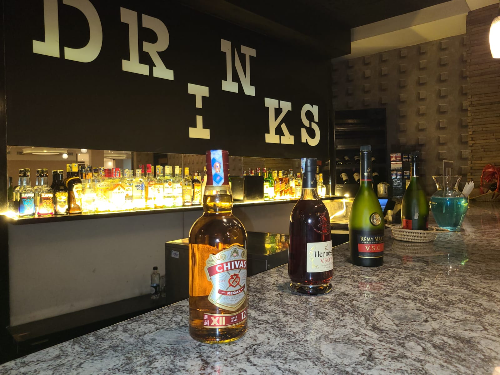 Signature cocktails at the Timeout Bar