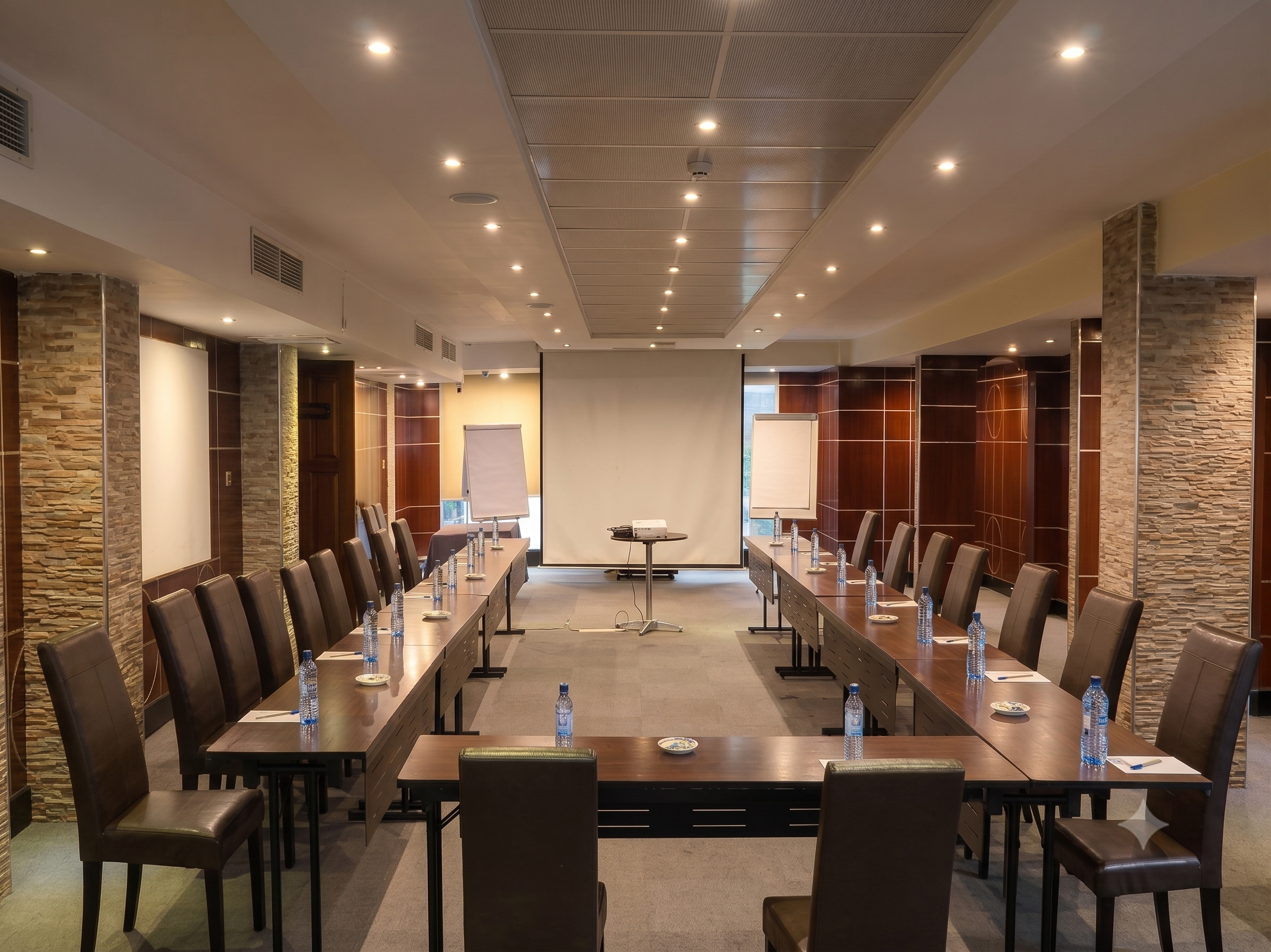 Corporate setup in the Kilimambogo meeting hall