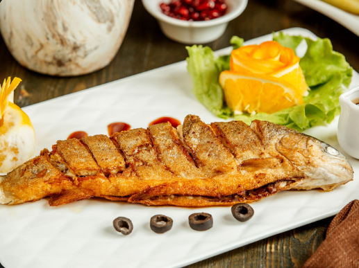 Authentic Kenyan local cuisine presentation