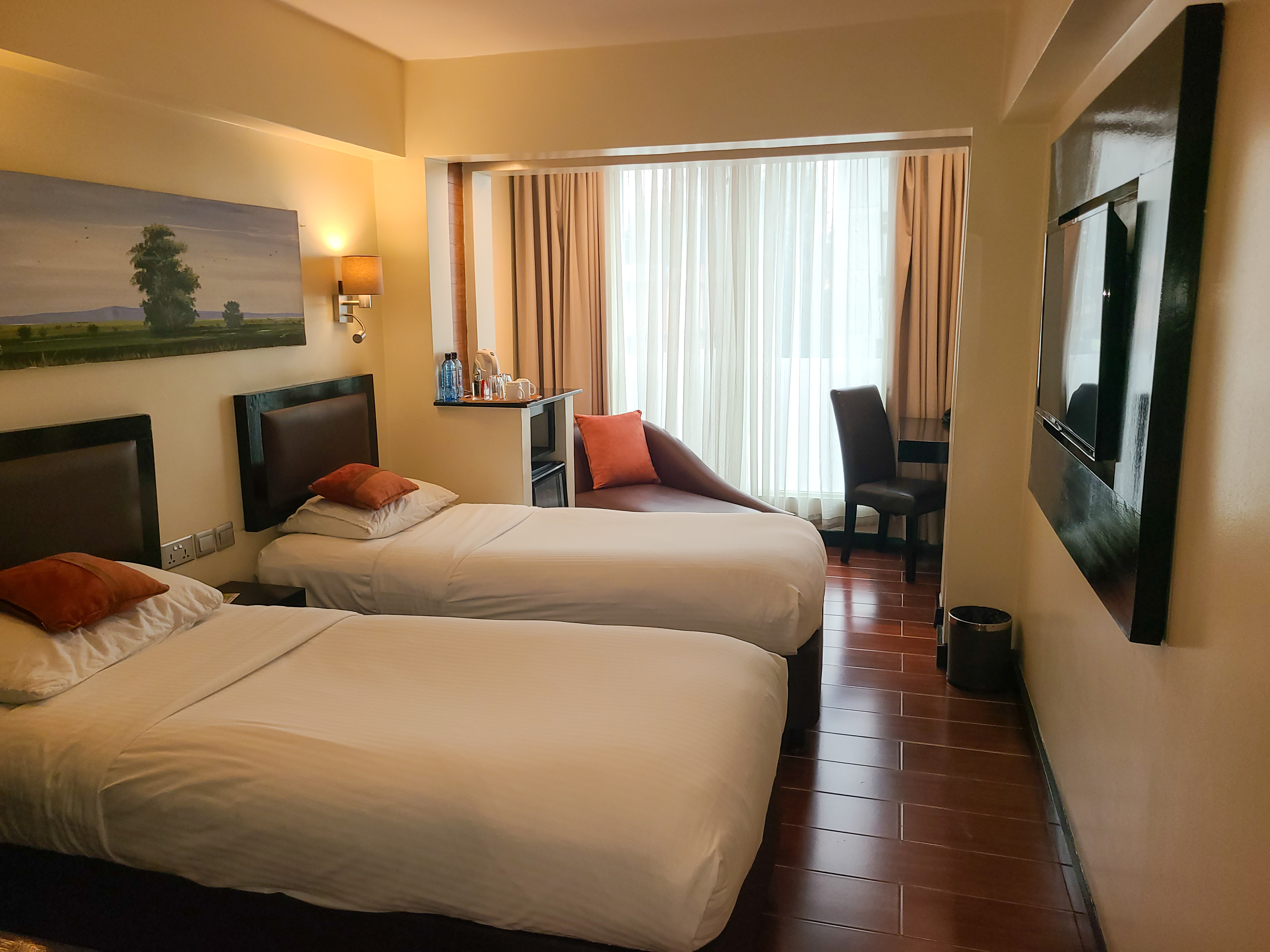 Standard Twin Room interior showing two beds